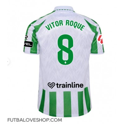 Dres Real Betis Vitor Roque #8 Domáci 2024-25 Krátky Rukáv Dres Real Betis Vitor Roque #8 Domáci 2024-25 Krátky Rukáv